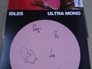 IDLES - ULTRA MONO VORTEX WHITE/BLACK SWIRL LP VINYL RECORD & SIGNED PRINT