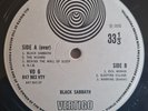 Black Sabbath LP Same UK Large Vertigo Swirl Press MISSPELT OSSIE STUNNING COPY*