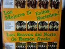 Los Bravos Del Norte Ramón Ayala - 15 Exitos Norteños [LP VINYL] DLV Mexico 1984