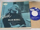 Hush Featuring Helen Merrill 45 EP EP-1-6103 EmArcy Blue Back Female Jazz Vocal