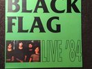 Black Flag - Live '84 Lp Terror Rec.‘91 US Hardcore Punk Henry Rollins