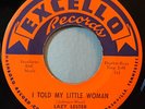 HEAR IT 50's Blues 45 rpm record Lazy Lester 