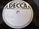 PETE JOHNSON Jazz Pianist 1940 DECCA RECORDING TEST PRESSING ACETATE 78 RECORD