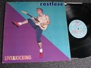 Restless-Live & Kicking LP-1987 UK-Head Music-ABC Records-Rockabilly-ABCLP 12
