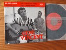 Gene VINCENT : Be Bop A Lula FRENCH EP CAPITOL EAP 1-20198 BIEM  QUASI NEUF