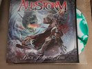 Alestorm Back Through Time Green / White Ink Spot LP