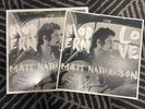 Matt Nathanson Modern Love Grey Marble Vinyl 10th Anniversary with Signed Poster