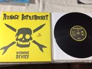 Teenage Bottlerocket Warning Device Black 1st Press Fat Wreck Nofx