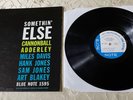 Cannonball Adderley (LP, Vinyl) Somethin' Else [BLUE NOTE BLP 1595 Mono RVG ear]