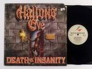 Hallows Eve - Death & Insanity LP  Metal Blade MBR 1070 - Original Pressing