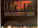 IGNITE Our Darkest Days Red Haze Smoke & Clear Vinyl LP Record 2006 New Rare