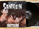 SAMHAIN Initium 1984 LP w/ Insert MISFITS DANZIG Large Ring First Pressing VG/VG