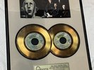 Queen double record 24 karat gold set,  We Will Rock You / We Are The Champions