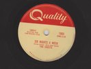 The Crests - SIX NIGHTS A WEEK - Canadian press QUALITY 1869 - 78rpm