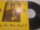 HORACE ANDY : SINGS FOR YOU AND I STRIKER LEE LP
