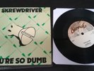 Ultra rare SP Skrewdriver You're So Dumb (Chiswick Records S11 UK 1977) Punk Oï