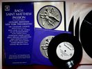 Bach Saint Matthew Passion Leonard Bernstein Vinyl 3-LP Record Box Set + 7