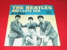 THE BEATLES And I Love Her 45 RPM w/PS Capitol 5235 VG++