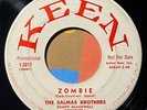 halloween popcorn mod novelty 7” SALMAS BROTHERS Zombie  Mp3 Keen Promo