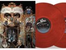 MICHAEL JACKSON - DANGEROUS - LIMITED EDITION RED AND BLACK SWIRL