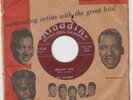 DOOWOP R&B 45 w/ PICTURE SLEEVE - SQUIRES - DREAMY EYES - HEAR -1957 ALADDIN