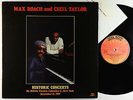 Max Roach & Cecil Taylor - Historic Concerts 2xLP - Soul Note Italy VG++