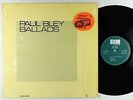 Paul Bley - Ballads LP - ECM Germany VG+ Shrink