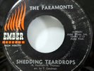 the PARAMONTS 45 Shedding Teardrops / In A Dream EMBER doowop Original  Kz 975