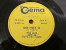 Tito Lara - Que Hora Es / La Vida Mia / Gema G-1091 / V 10