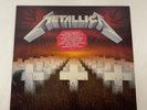 Metallica Master Of Puppets Original White Label Promo W/ Numbered Gold Stamp