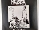 Nausea Extinction LP 1990 Profane Existence with Insert - No poster Good+ Vinyl