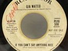 Gia Mateo - If You Can't Say Anything Nice 45 RPM - RCA Promo - Tested GD+ - F2