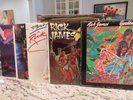 RICK JAMES 5X FUNK SOUL VINYL LP STREET SONGS FIRE IT UP BUSTIN OUT 7 COME GET I