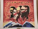 Hand Signed Earth Wind And Fire Illumination Lithograph With COA