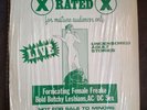 X RATED Fornicating Female Freaked LP 2012 Live 1970s Lesbians AC/DC Rare SHRINK