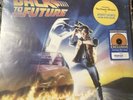 BACK TO THE FUTURE Soundtrack Mint ORANGE VINYL EXCLUSIVE Shrink HYPE STICKER