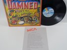 DAMNED Anything w/ PRESS RELEASE SHEET pop up gatefold orig Germany LP punk goth