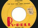 JAGUARS The Way You Look Tonight / Moonlight R-DELL Doo Wop 45 Hear