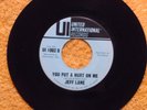 northern soul JEFF LANE You Put a Hurt on Me UNITED INTERNATIONAL 1002 M-