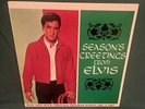 Elvis Presley Seasons Greetings From Elvis Sunday Dec 3 10 inch LP Red Vinyl NM