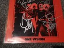 Queen - One Vision - Signed Negative Printed PVC Sleeve 12