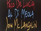 Paco De Lucía Al Di Meola John McLaughlin - Guitar Trio [VINYL]