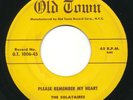 SOLITAIRES Please Remember My Heart OLD TOWN Doo Wop 45 Hear SOLATAIRES