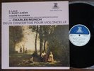 ERATO STU 70 255 STEREO / SAINT-SAENS / LALO Cello Concertos - NAVARRA MUNCH