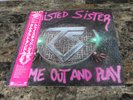 TWISTED SISTER- Japan obi LP - Come Out and Play - OOP - EX.