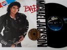 MICHAEL JACKSON-BAD-misprint-Mexico LP   Vinyl CBS Epic-1987-Traslucent