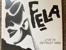 FELA KUTI LIVE IN DETROIT 1986  4 x Vinyl LP 2012 LTD Edition Re-Issue Strutt