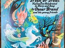 Caedmon Oscar Brand Trick Or Treat Hallowe’en Celebrated in Story & Song lp,RARE