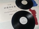 New Order - Substance 1987 - 1st Press - Embossed Lettering - Vinyl LP NM