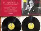 SLPM 138002-3 ED1 Beethoven Symphony no. 9 Ferenc Fricsay 2xLP DG Stereo Tulip